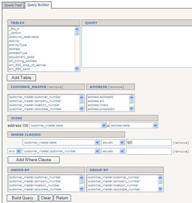 Query Builder